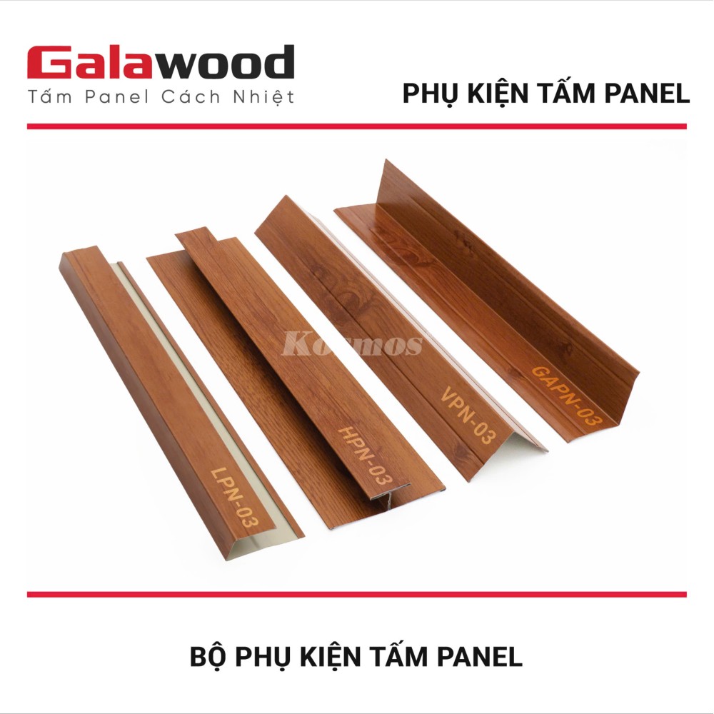 Bộ Nẹp Tấm Panel 03