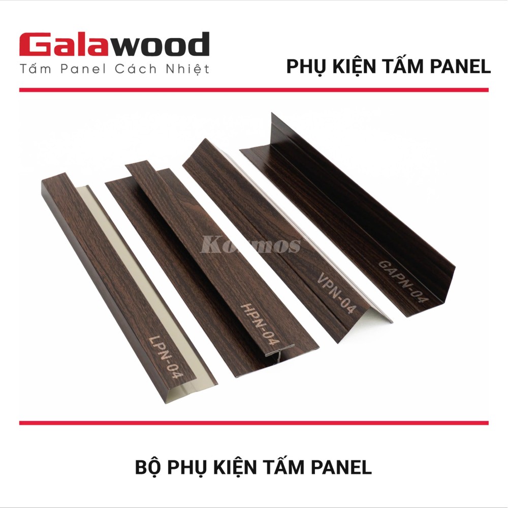 Bộ Nẹp Tấm Panel 04