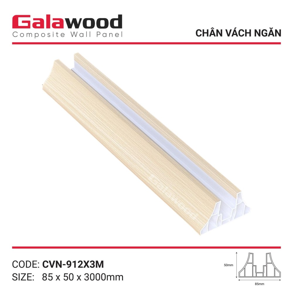 Chân Vách Ngăn Galawood CVN-912X3M