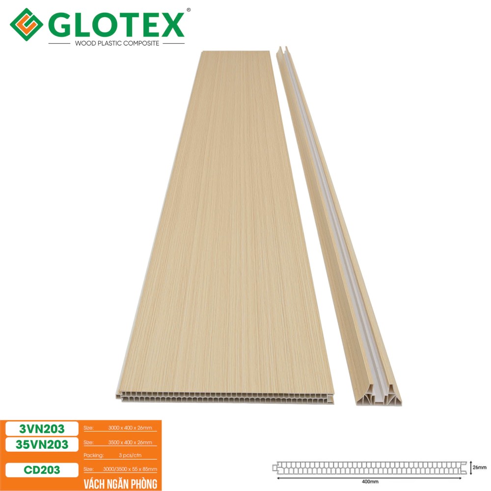 Vách Ngăn Phòng Glotex VN203